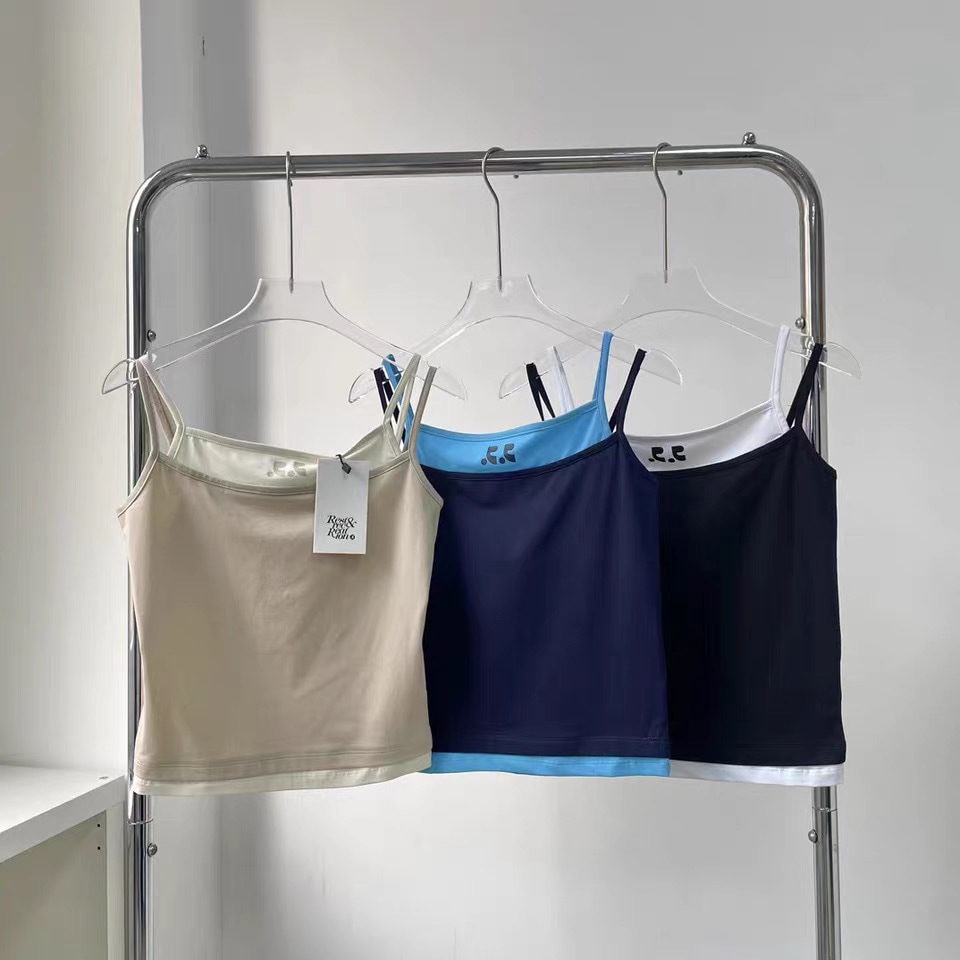 RR LAYERED SLEEVELESS TOP　大人気　韓国　ブランド　キャミソール　袖なし 6,715円