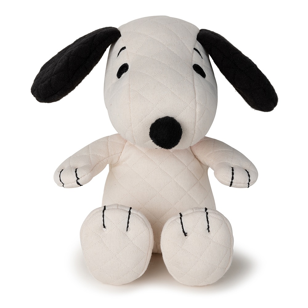 PEANUTS ピーナッツ スヌーピー キルテッド ジャージ 犬 愛着ぬいぐるみ - 17cm