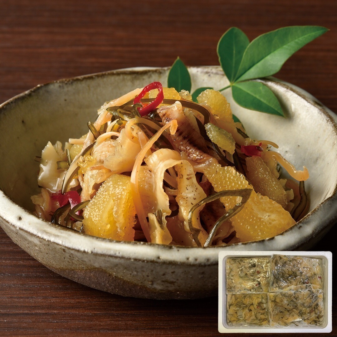 北海道郷土料理 白醤油小分け松前漬け 130g16 【産直メーカー直送品】