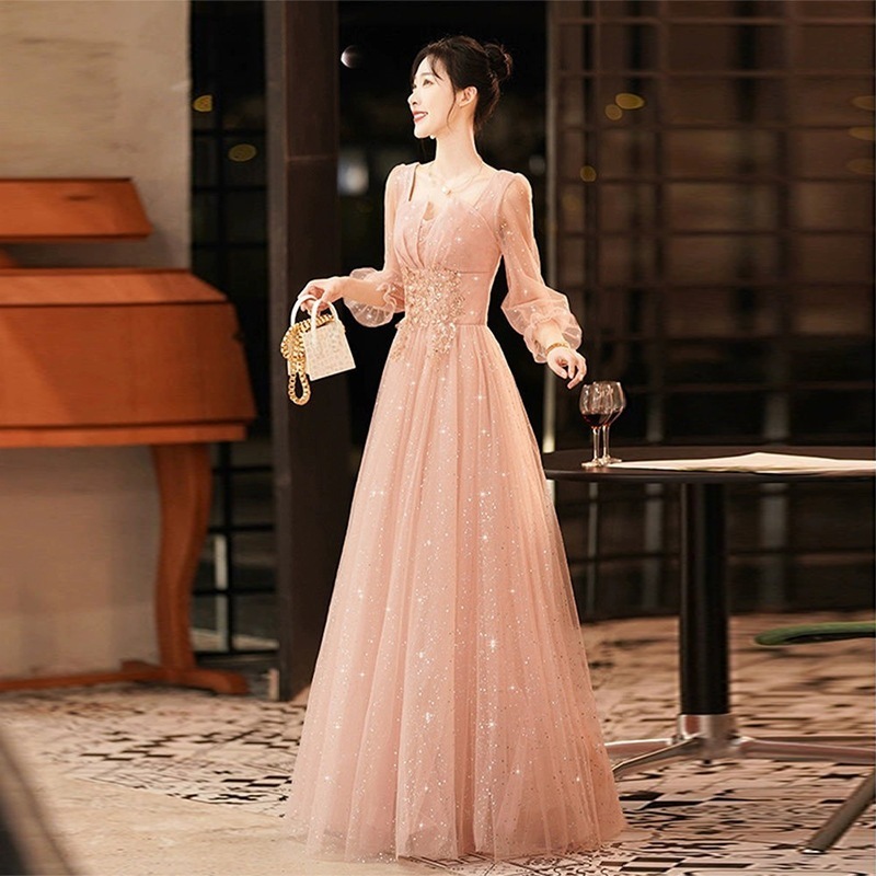 【急速出荷】送.料.無.料.宴会 は高貴である. 結婚式OL正式な場合礼装 誕生日/成人式 ドレス