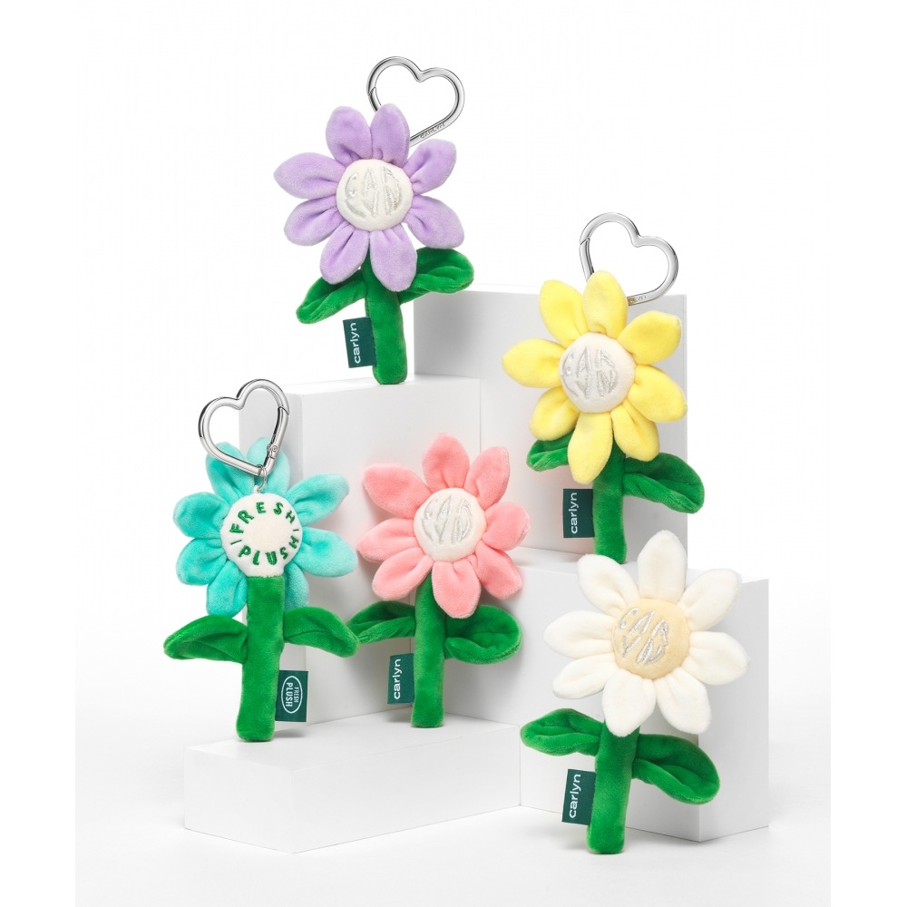 CARLYN [23FW] カーリン X フレッシュプラッシュフラワーキーリング 5色_J73106010 5,308円