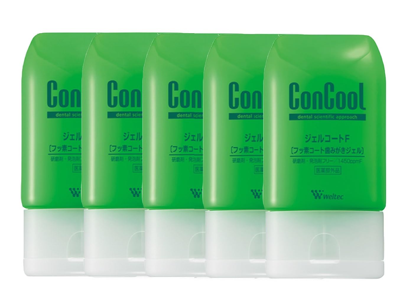 ウエルテック ジェルコートＦ 90ｇ×5本(医薬部外品)