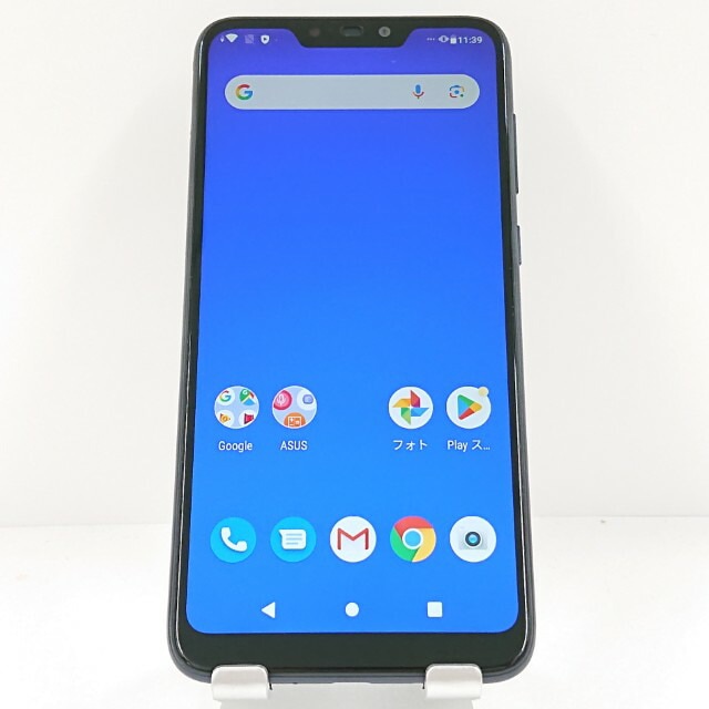 ZenFone Max (M2) ASUS_X01AD SIMフリー ミッドナイトブラック 送料無料 本体 c13673 【中古】