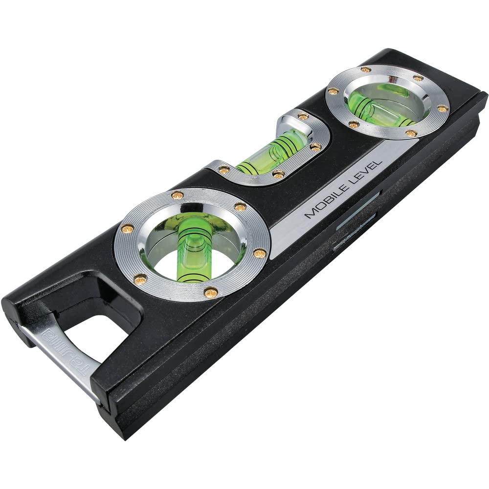 タジマ(Tajima) モバイルレベル 160mm ブラック ML-160BK