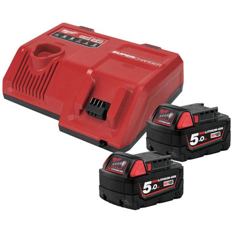 ミルウォーキーツールジャパン合同会社　M18 (2) 5.0Ah SCスタートキット　M1218NRG502SC