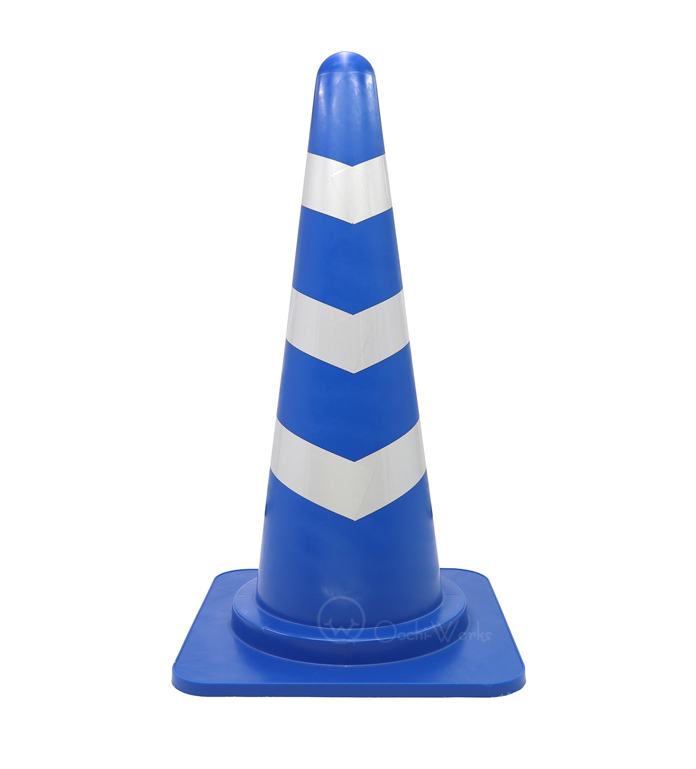 スコッチコーン 青/白 10個セット 反射コーン