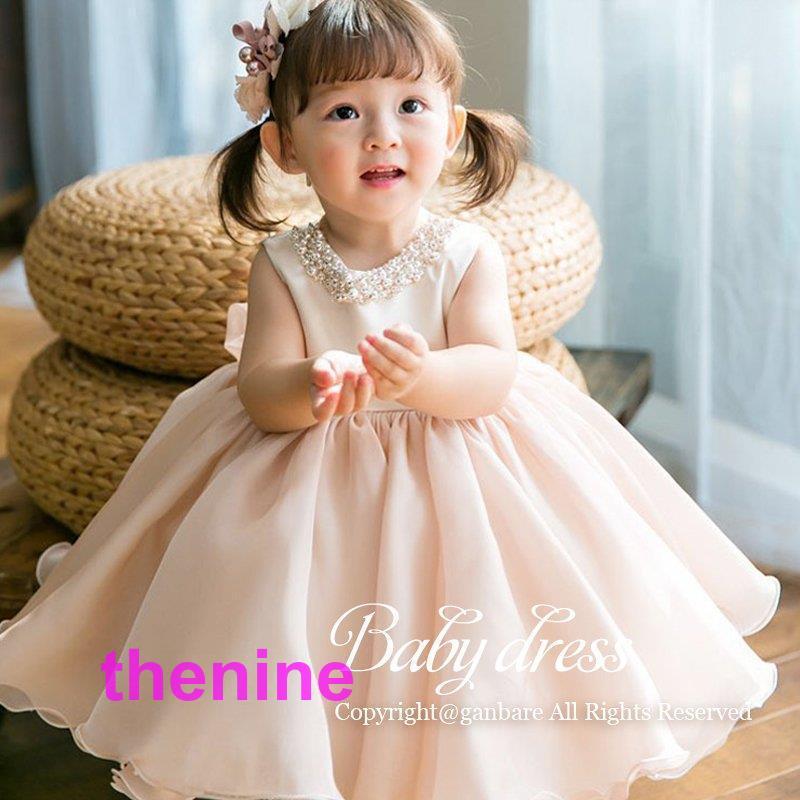ベビー 女の子 姫様ドレス 子供服 春秋 pink 70-150cm 新品 韓国子供服 ジュニア ピンク 可愛い おしゃれ 発表会 七五三 出産祝い