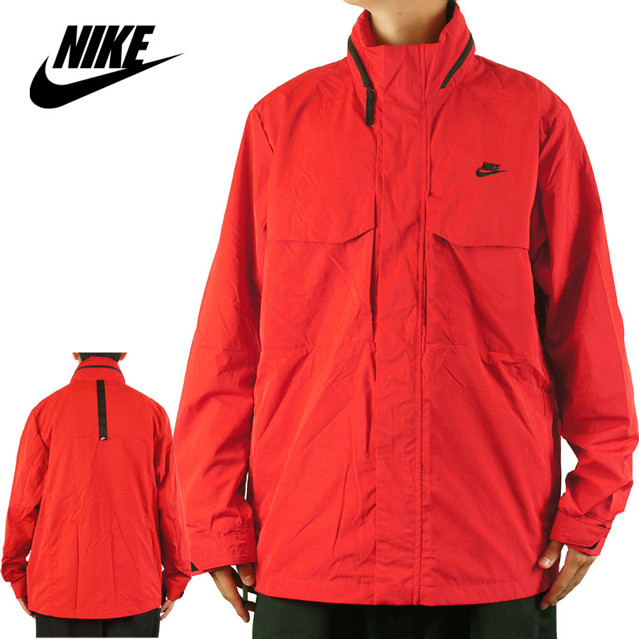 超美品の ナイキ NIKEメンズサイズ JACKETRED(レッド)ライトアウ M65 ジャケットHOODED ジャンパー・ブルゾン サイズ:MENS  US／L - flaviogimenis.com.br