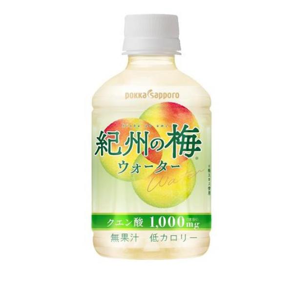 ポッカサッポロ 紀州の梅ウォーター 270mL× 24本入