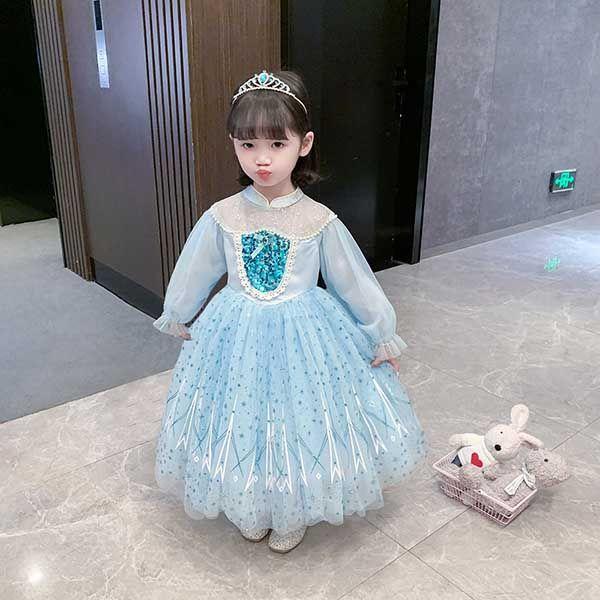 【即納】プリンセス ドレス プリンセス 子供 仮装 ワンピース 子供用 キラキラ コスプレ衣装 なりきり コス 子供ドレス クリスマス 子供服 お姫様 かわいい 可愛い イベ