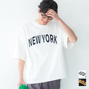 セール Tシャツ メンズ ロゴ クルーネック コットン カットソー 英字 カレッジ アソート 半袖 メール便不可