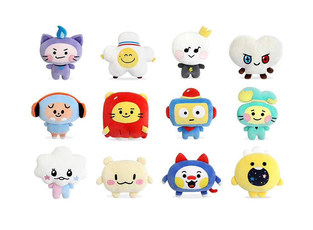 TRUZ HIKUN フェイスクッション＆フラットクッション セット TRUZ HIKUN FACE CUSHION – LINE FRIENDS SQUARE