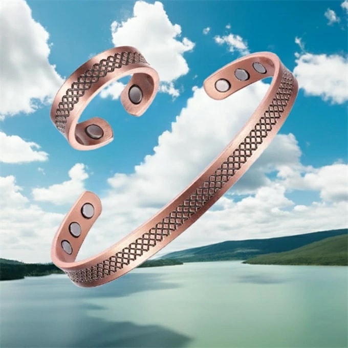 銅 指輪 健康 銅ブレスレット 純銅 ブレスレット 銅のブレスレット バングル 効果 健康 アクセサリー 磁気ブレスレット 銅 リング 純銅製 ジュエリー ストレス解消 減量 痩身 純銅 バングル 電