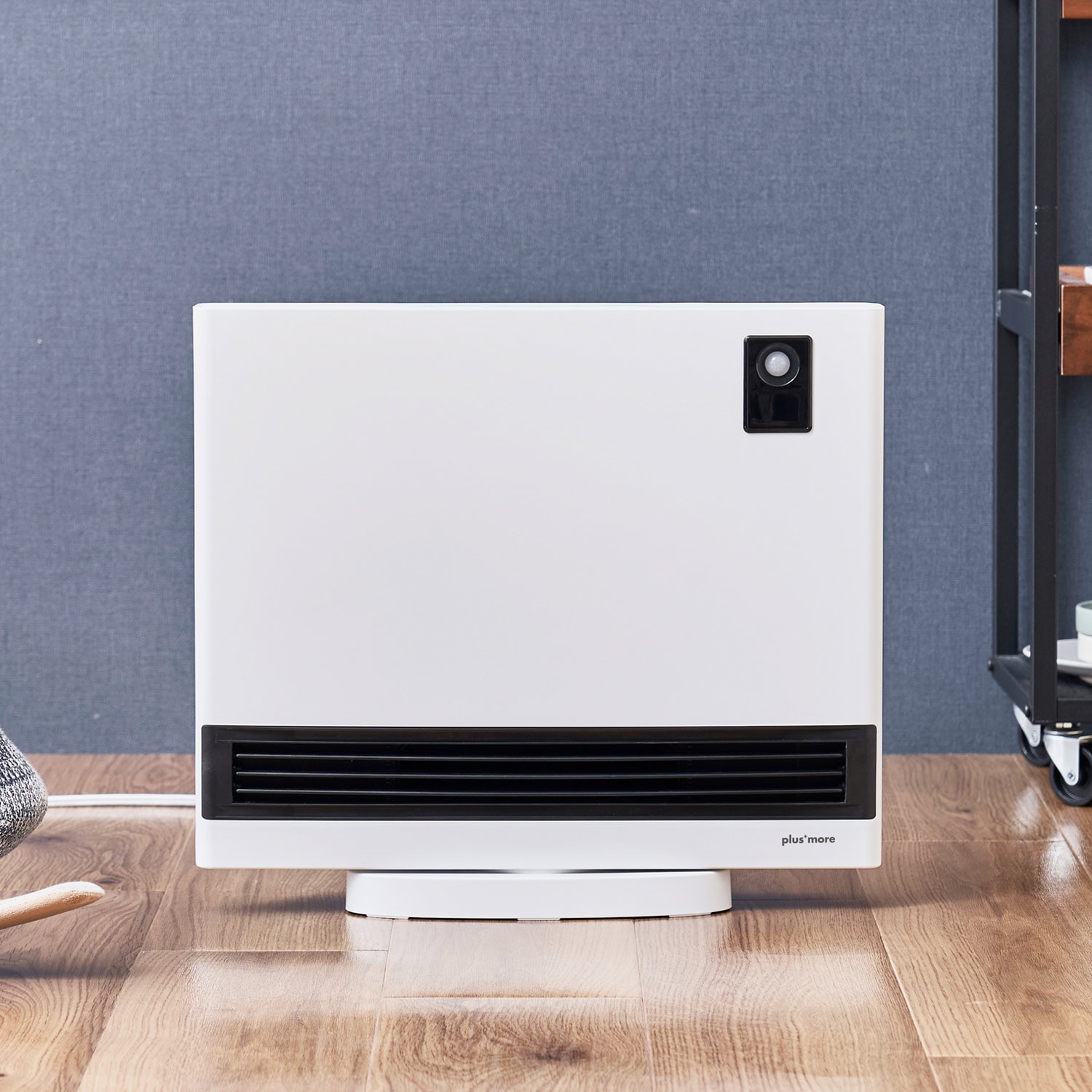 パネルヒーター 足元 デスク下 上下自動ルーバー付 左右首振りリモコン付 人感センサー タイマー PBAWA004