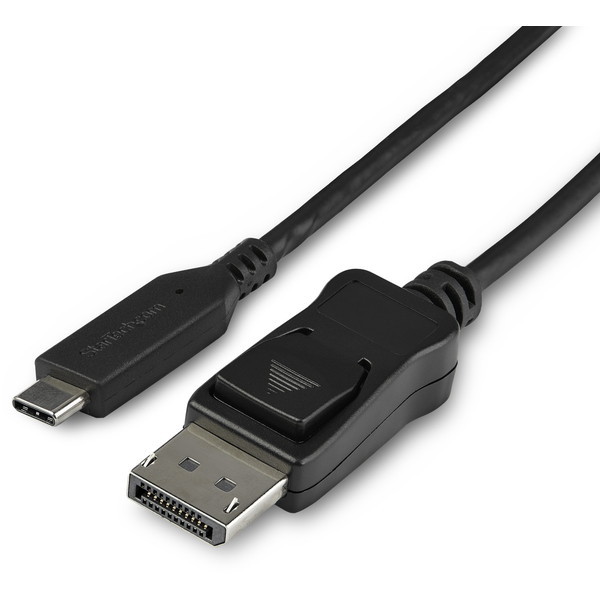 CDP2DP141MB ブラック [USB-C - DisplayPort 変換アダプタケーブル 8K/30Hz対応 (1m)]