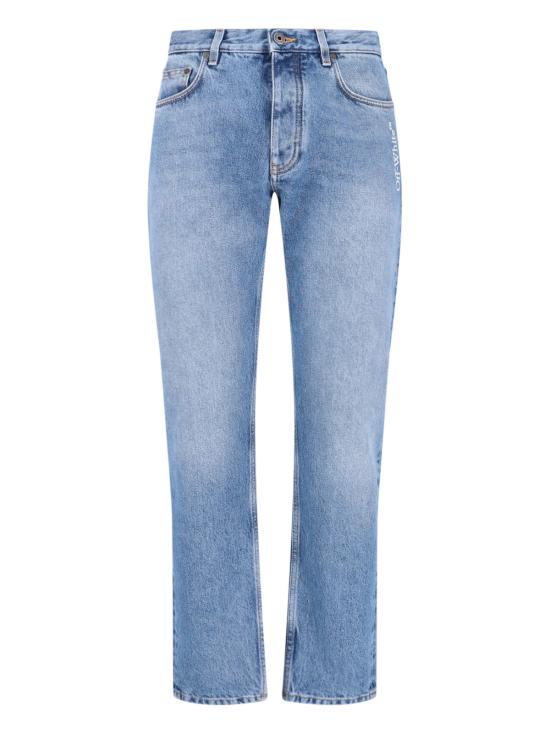 OFF WHITE Men Denim Pants 44XYA175S26D002400 LIGHT MEDIUM BLUE Blue
