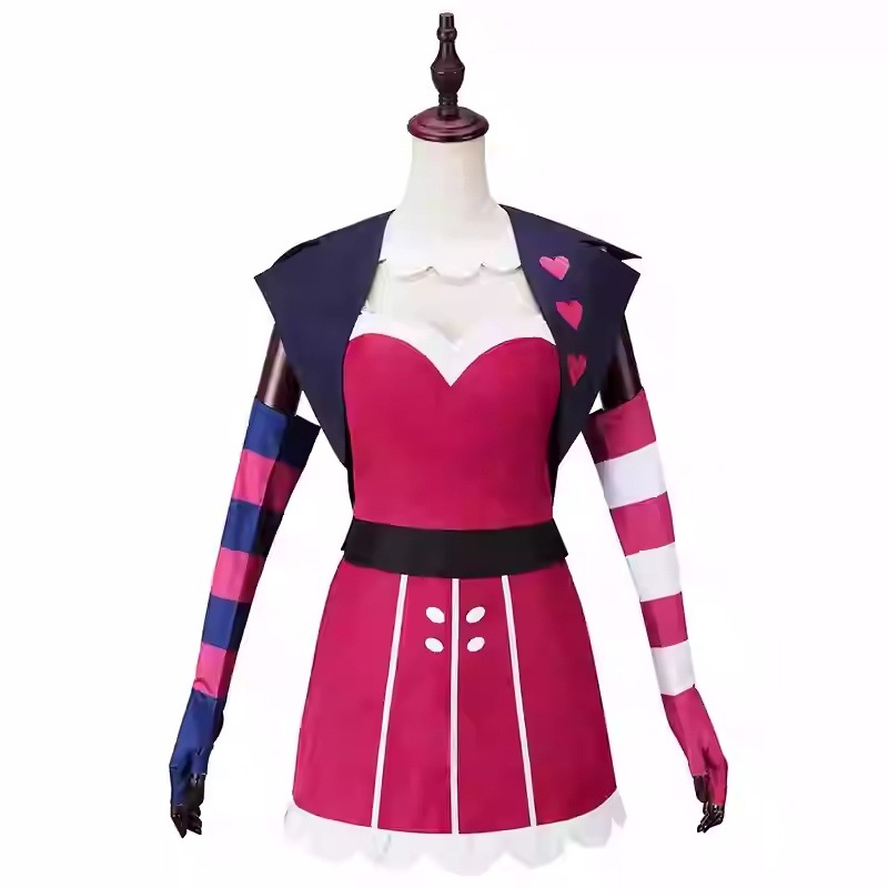 ハズビン HAZBIN HOTEL Velvet コスプレ衣装 (ウィッグ,靴別売り)