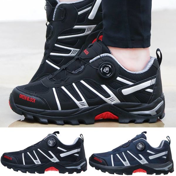 GB004 メンズダイヤル 登山靴 トレッキングシューズ スニーカー ウォーキングシューズ