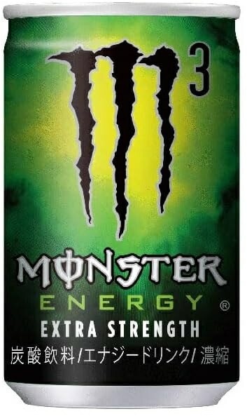 【送料無料】 アサヒ飲料 モンスターエナジー M3 缶 160ml2ケース/60本 8,883円