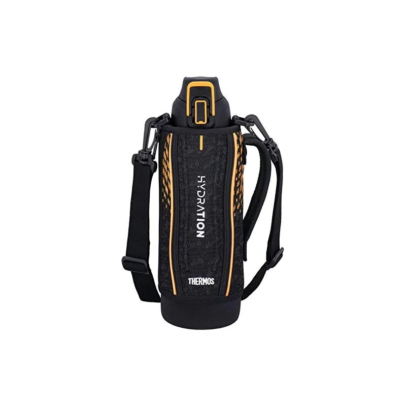 【即納】サーモス 水筒 真空断熱スポーツボトル 1L ブラックオレンジ 保冷専用 FHT-1001F BKOR