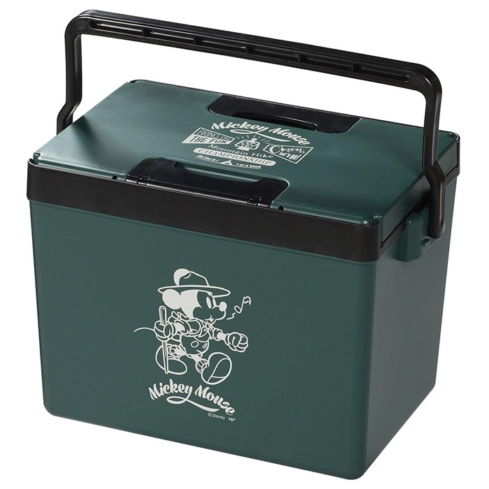 クーラーボックス 小型 12L ミッキー プーさん マットタイプ 幅28 奥行17.5 高さ21 両開き ショルダー ベルト付き クーラーバッグ 保冷ボックス 保冷バック