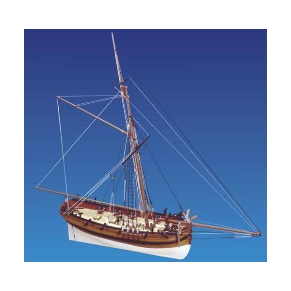 H M Cutter Sherbourne Wooden Static Model Ship Kit 並行輸入品