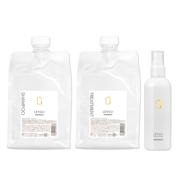 レブリ シャンプー 1000mL + トリートメント 1000g + ヘアーローション α 240mL