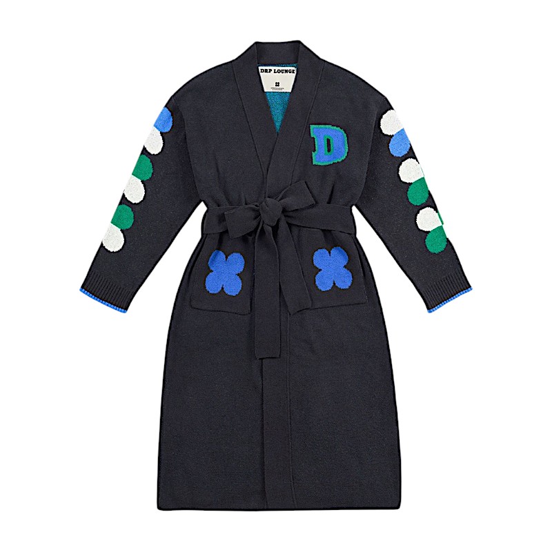 DRP ニットローブ COZY TIME WE LOVE 公式正規品 ローブ アウター カーディガン ラウンジウェア 多用途アイテム 可愛い 韓国ファッション