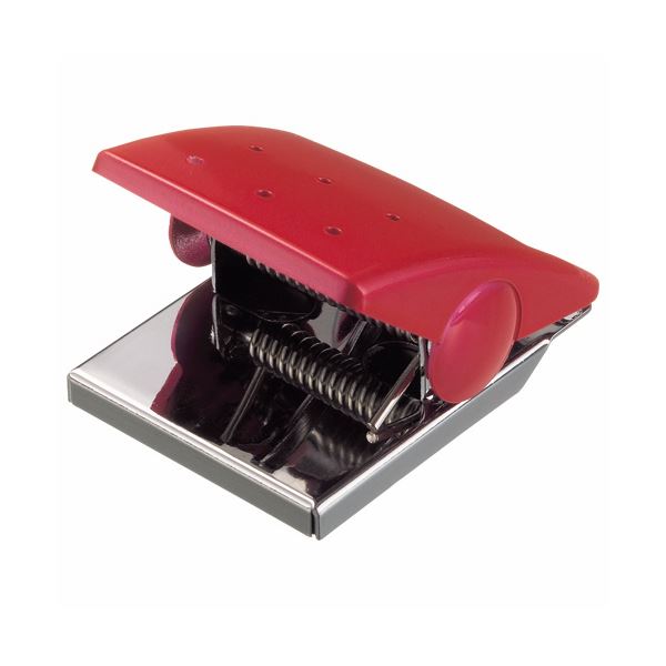 (まとめ) ライオン事務器 マグネットクリップW43×D53×H33mm レッド MC-1R 1個 (×30セット)