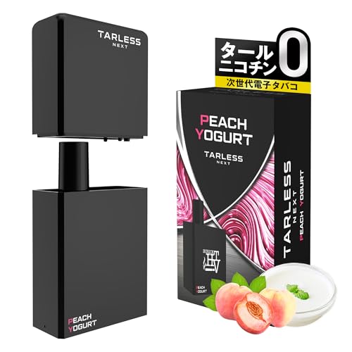 本体＋交換カートリッジ1個 ピーチヨーグルト ターレスネクスト スターターセット たばこカプセル 対応 水蒸気 リキッド フレーバー