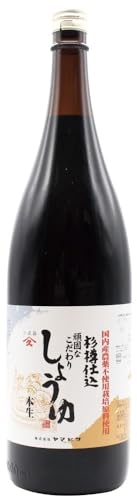 ヤマヒサ 本生 杉樽仕込しょうゆ こいくち 1．8L