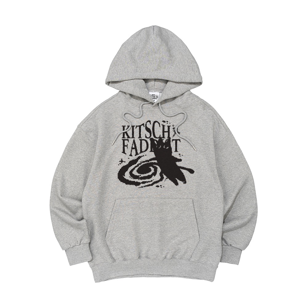 KITSCH CAT JUMPING HOOD TEE (MELANGE)