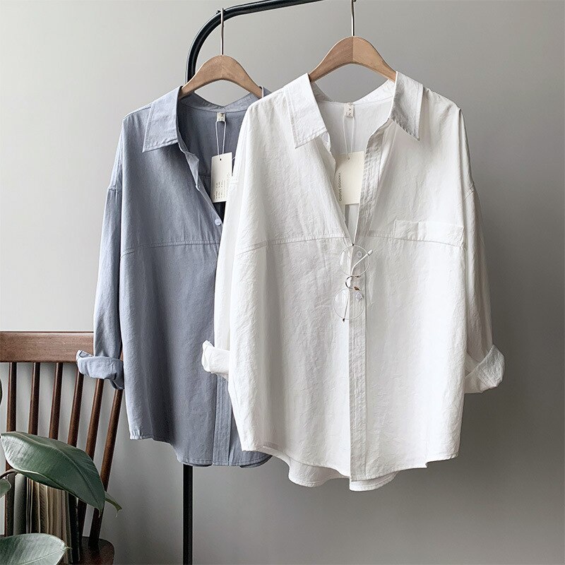 ブラウス レディース トップス 長袖 UVカット シャツ 体型カバー シフォン ブラウス シンプル 無地 シアーシャツ