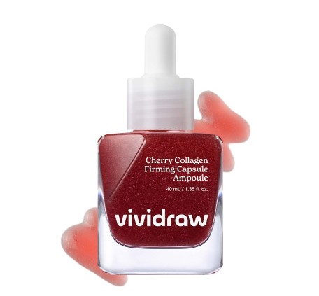 チェリー コラーゲン ファーミング カプセル アンプル 40ml (鎮静/弾力/保湿/栄養供給/活力/光彩/しわ防止)