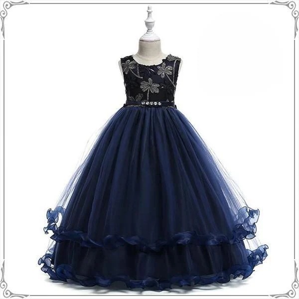 結婚式 セレモニードレス 女の子ワンピースキッズダンス衣装 ロング子ども服フォーマルピアノ発表会ドレス ピアノ発表会 【Primepic】【急速出荷】セール子供ドレス