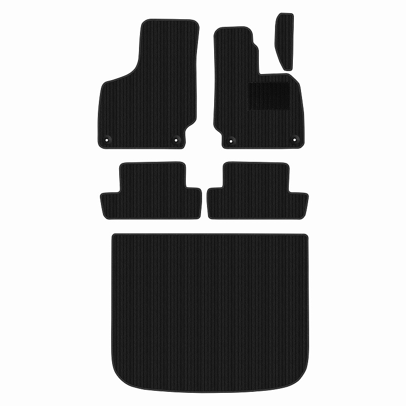 [優れた品質で安売りに挑戦]アウディ TTクーペ (A5) 8J系 フロアマット + トランクマット(ラゲッジマット) [3色から選択]