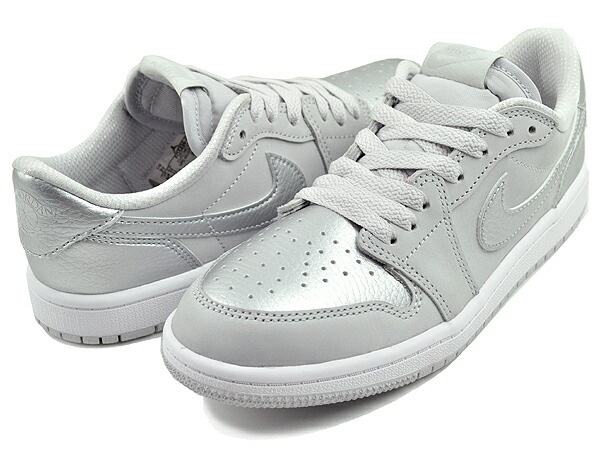 ジョーダン 1 レトロ ロー OG プレスクール キッズ スニーカー 子供靴 シルバー