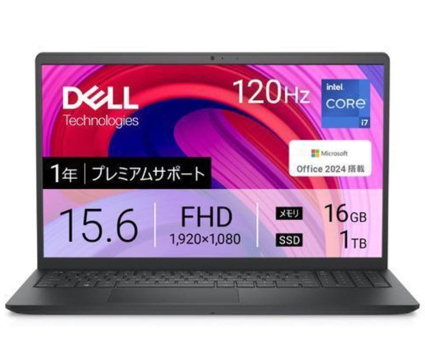 Inspiron 15 3530 Core i7 1355U�E������16GB�E1TB SSD�EOffice Home&Business 2024���ڃ��f��