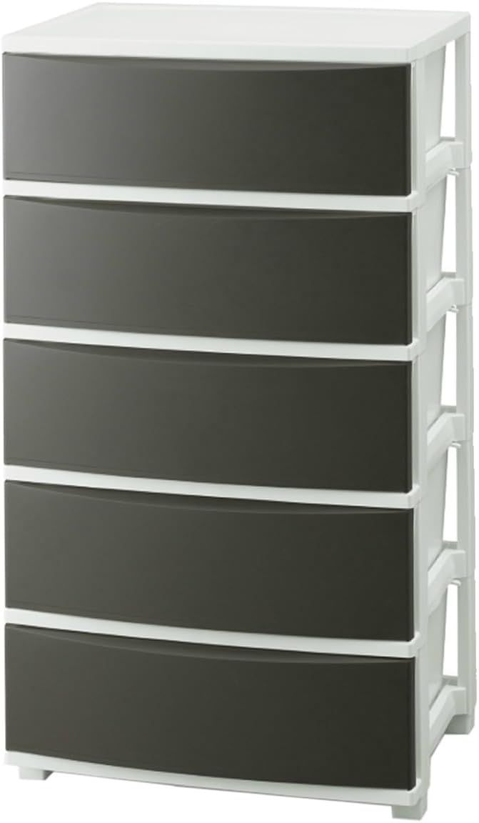 収納 チェスト 幅53 5段 ブラウン ワイド 衣替え 組立て簡単 チェスト インテリアに馴染む 収納ボックス 収納ケース クローゼット収納 衣類収納 洗面所 タンス コロネチェスト