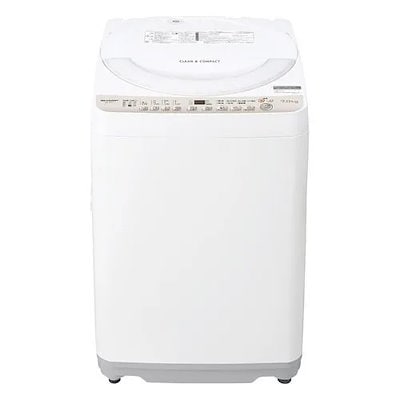 Qoo10] シャープ EST717 全自動洗濯機 高 : 生活家電