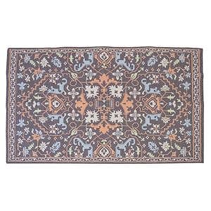 エスニック風 ラグマット/絨毯 170230cm TTR-169A 長方形 インド製 リビング ダイニング 応接間 客間