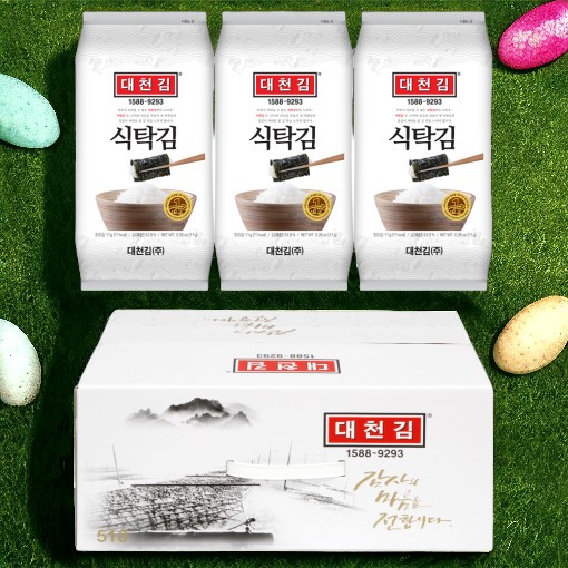 大川海苔 ミニ食卓海苔 11g 30袋 [原産地:韓国産]