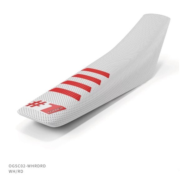 #1GRIPPER RIBBED-WH/RD ホワイト/レッド OGSC02-WHRDRD