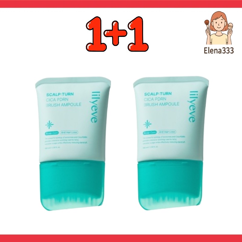 [頭皮] スカルプトン シカPDRN ブラシ 脱毛 クーリング アンプル 100ml*2個/ヘアケア/髪抜け/フケ/角質/ヘア/韓国化粧品/エッセンス/オリーブヤング1位