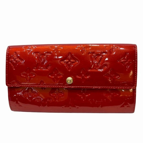 ルイヴィトン ヴェルニ ポルトフォイユ サラ M91739 長財布 レディース【中古】