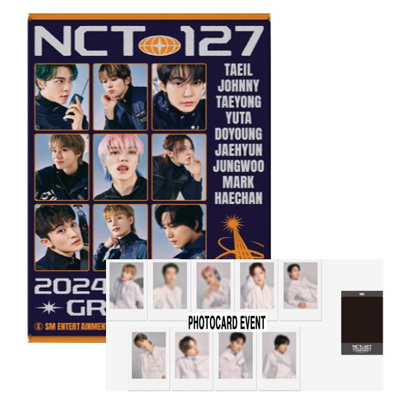 SMエンターテインメント【PHOTOCARD EVENT】 NCT127 - 2024 SEASONS GREETINGS