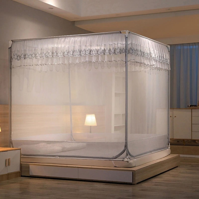 冬の新作 2025 夏子供用落下防止テント家庭用ジッパー 3 ドアパターンテント正方形ベッド蚊帳を取り付ける必要があります 5,170円