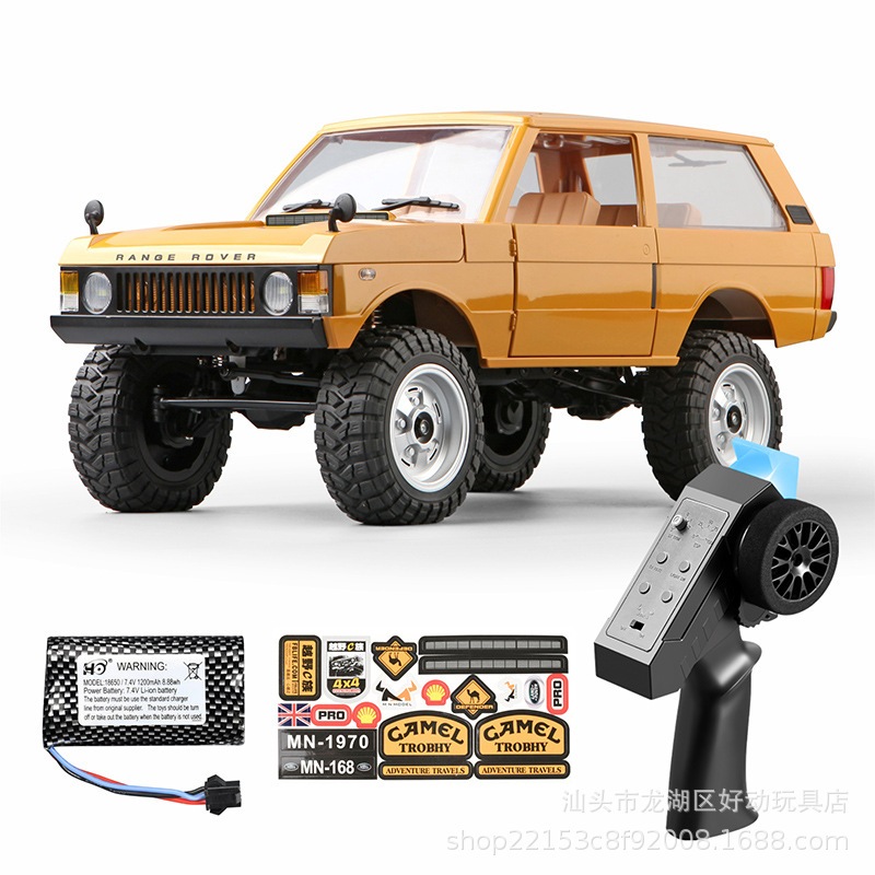 ラジコンカー レンジローバー1970 1/12 アウトドア ラジコン MN-168 RTR4WD 四輪駆動 RCカー ロッククローリング クローラー
