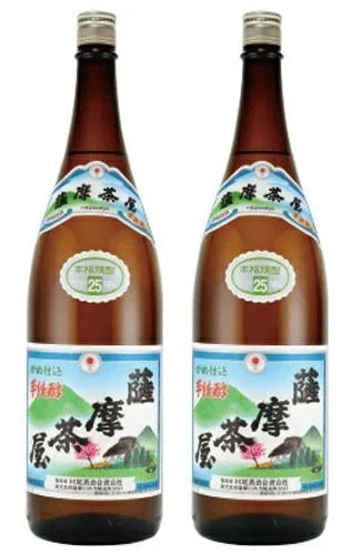 【送料無料】村尾酒造 薩摩茶屋 芋 25度 1.8L 1800ml2本【北海道沖縄県東北四国九州地方は必ず送料がかかります】【熨斗ご贈答品の対応可】