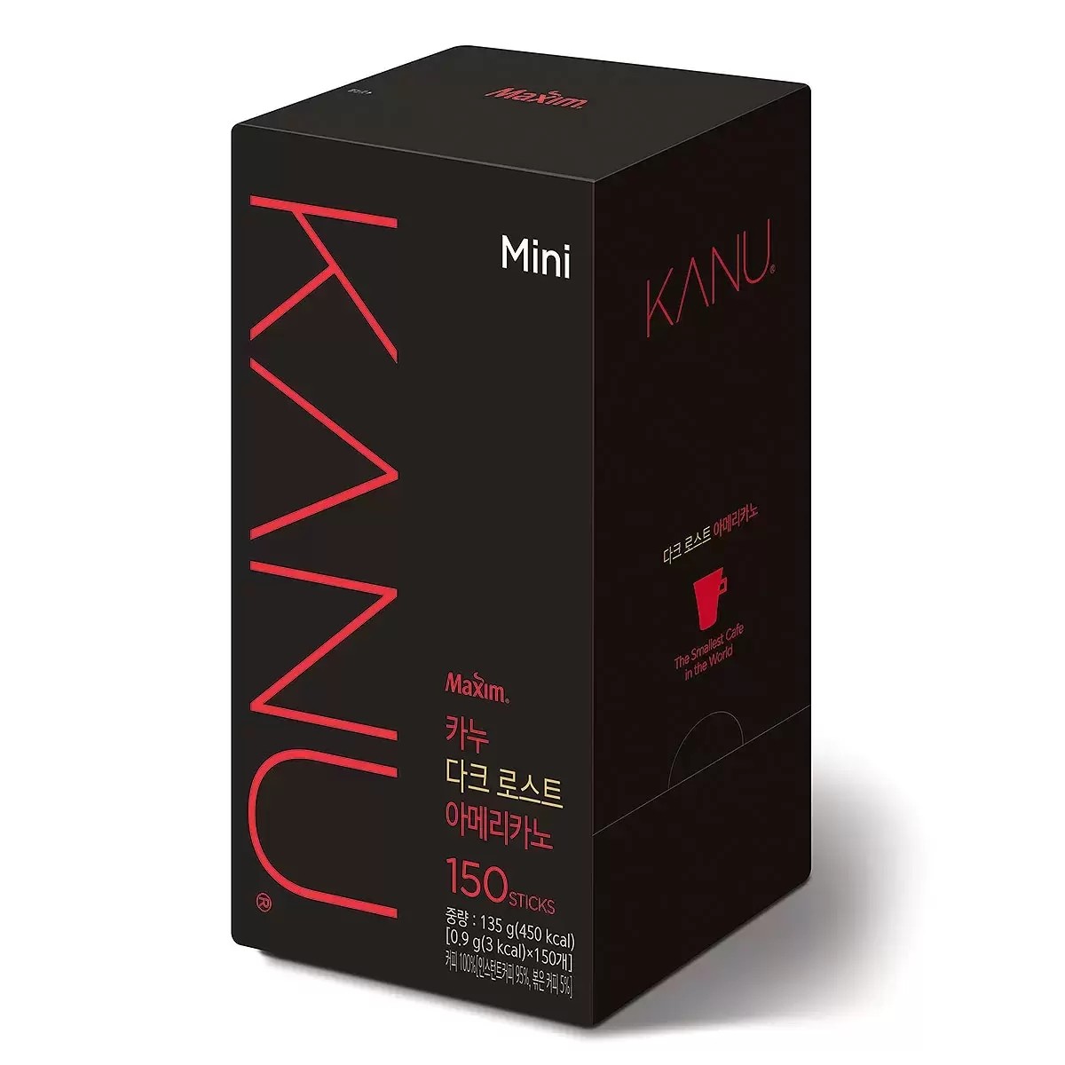 ミニ ダークロースト アメリカーノ コーヒー 0.9g x 150スティック